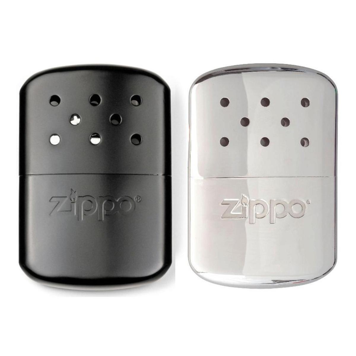 ZIPPO Handwärmer 2 Pullen Benzin Taschenofen NEU+OVP schwarz Taschenwärmer 