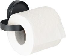 Wenko Pavia Static-Loc® Plus WC-Rollenhalter, schwarz