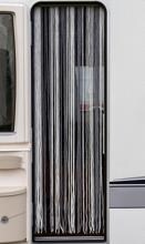 Arisol Korda Kordel-Vorhang, 60x190cm, grau/weiß