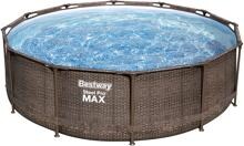 Bestway Steel Pro Max Frame Pool-Set, 366x100cm, inkl. Filterpumpe 2006l/h