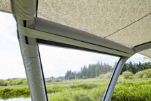 Isabella Air Canopy Y Sonnenvordach, 360x240 cm, tweed