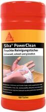 Sika PowerClean Feuchte Reinigungstücher, für die Hände, Dose , 100 Tücher