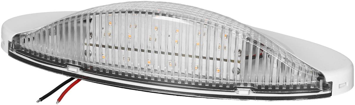 Dream Lighting LED Vorzeltleuchte Außenlampe 500MM für Wohnmobile Wohnwagen Anhänger Schwarze Schale IP66 Wasserdicht Kaltweiß 7000K 