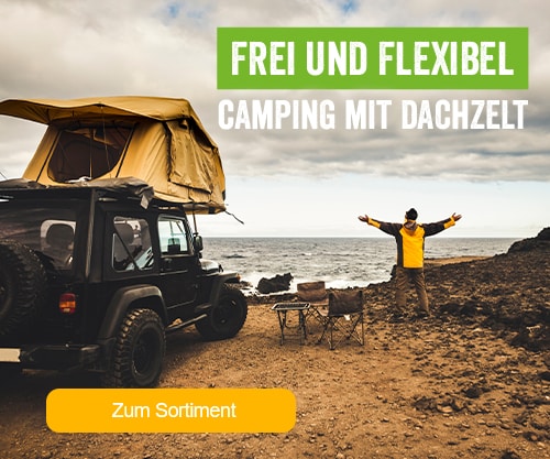 Frei und Flexibel - Camping mit Dachzelt